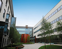 North West Acute Hospital, Enniskillen, internal atrium.